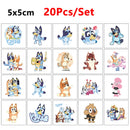 Tatuagens temporárias da Bluey