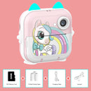 Câmera fotográfica infantil com impressora