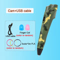 3D Printing Pen DIY Drawing Paiting  With LCD Screen Compatible PLA Filament Toys Safe With 9M PLA Christmas Birthday Gift Toys