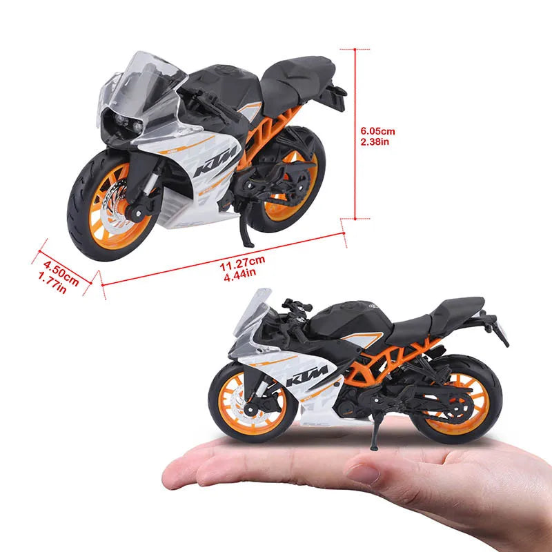 Motos em miniatura