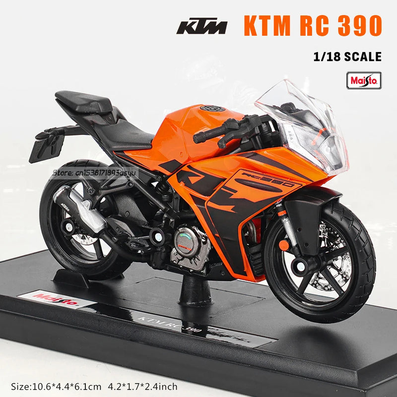 Motos em miniatura