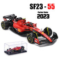 Bburago 1:43 2024 2023 F1 Scuderia Ferrari SF24 SF23 #16 lecler #55 sainz jr alloy luxury car die cast car model toy series